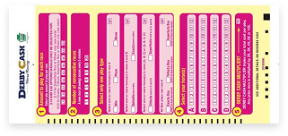Sample Derby Cash Playslip